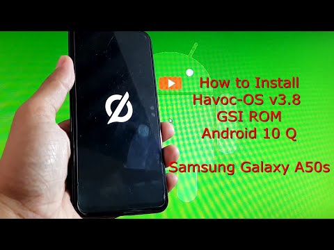Havoc-OS v3.8 GSI for Samsung Galaxy A50s Android 10 Q