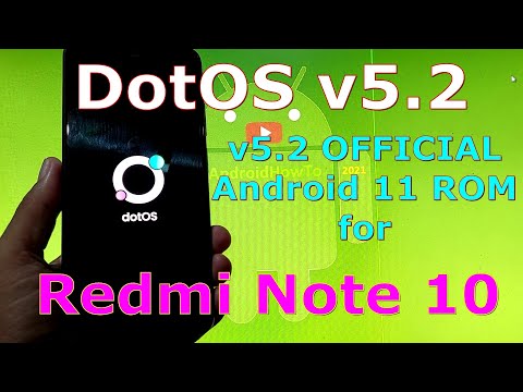 DotOS v5.2 OFFICIAL for Redmi Note 10 ( Mojito / Sunny ) Android 11