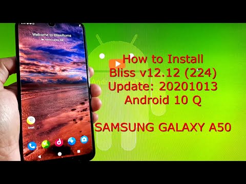 BlissRoms v12.12 (224) 20201013 for Samsung Galaxy A50 Android 10 Q