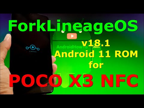 ForkLineageOS 18.1 for Poco X3 NFC ( Surya ) Android 11