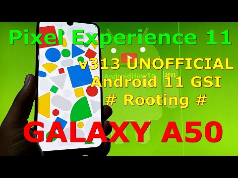 Pixel Experience 11.0 v313 on Samsung Galaxy A50 GSI ROM