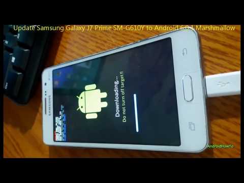 Update Samsung Galaxy J7 Prime SM-G610Y to Android 6.0.1 Marshmallow