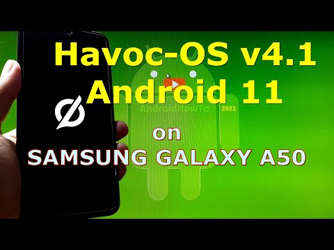 Havoc-OS v4.1 Android 11 Official for Samsung Galaxy A50 - Custom ROM