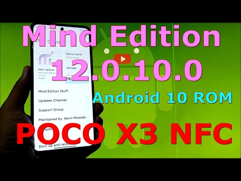 Mind Edition 12.0.10.0 Android 10 for Poco X3 NFC (Surya)