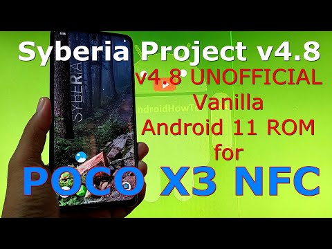 Syberia Project v4.8 for Poco X3 NFC (Surya) Android 11