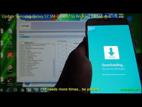 Update Samsung Galaxy S7 SM-G930R7 to Android 7.0 Nougat