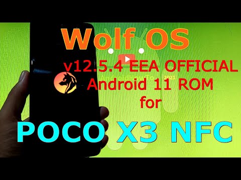 Wolf OS V12.5.4 EEA OFFICIAL for Poco X3 NFC (Surya) Android 11 ROM