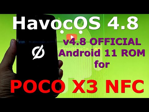 HavocOS 4.8 OFFICIAL for Poco X3 NFC Android 11
