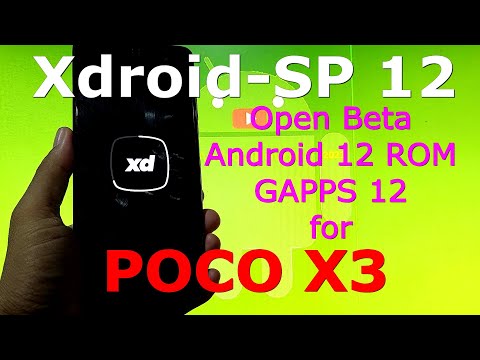 Xdroid-SP Open Beta Android 12 for Poco X3 NFC (Surya) - GAPPS 12XD