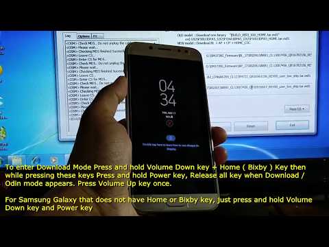 How to Flash Samsung Galaxy Stock ROM (Official/Original Firmware) via ODIN