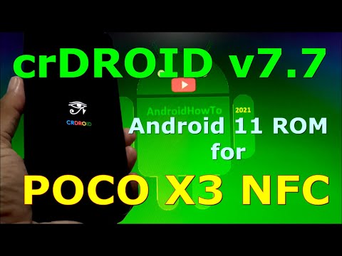 crDroid v7.7 Official for Poco X3 NFC (Surya) Android 11