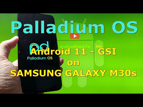Palladium OS Android 11 for Samsung Galaxy M30s - GSI ROM