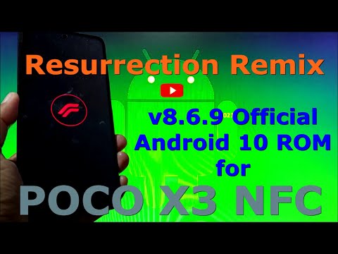 Resurrection Remix v8.6.9 Official for Poco X3 [surya] Android 10