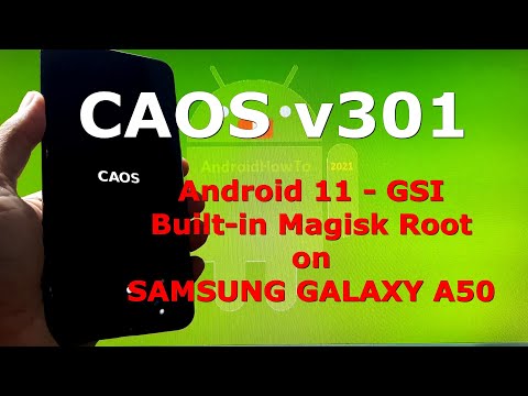 CAOS v301 Android 11 for Samsung Galaxy A50 Update: 210307 Built-in Magisk Root