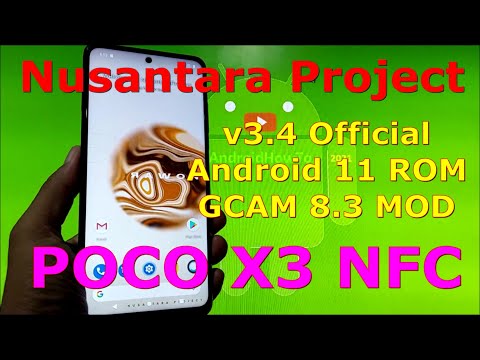 Nusantara Project v3.4 Official for Poco X3 NFC - Android 11 ROM