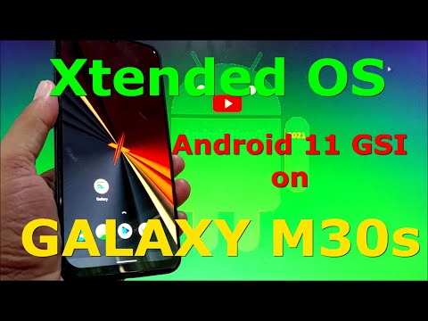 Xtended OS XR-v6.0 Android 11 GSI on Samsung Galaxy M30s
