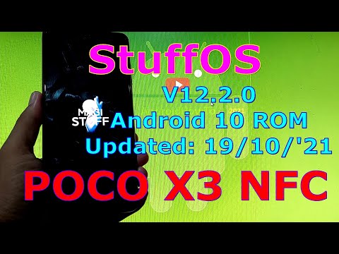 StuffOS V12.2.0 for Poco X3 NFC (Surya) Android 10 ROM