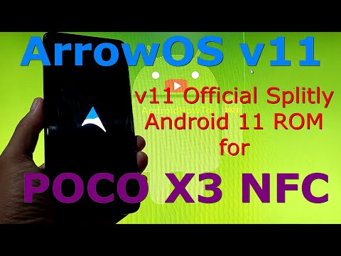 ArrowOS v11 Official for Poco X3 NFC (Surya) update: 20210731