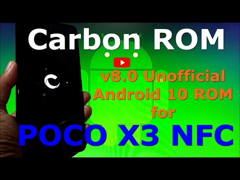 Carbon ROM v8.0 for Poco X3 [surya] Android 10