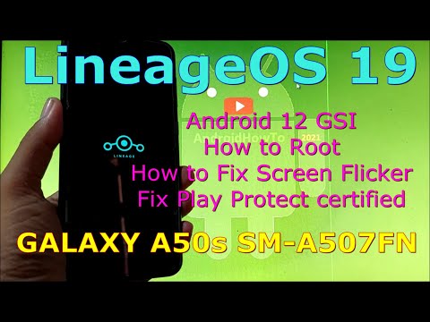 LineageOS 19 Android 12 for Samsung Galaxy A50s SM-A507FN - GSI ROM