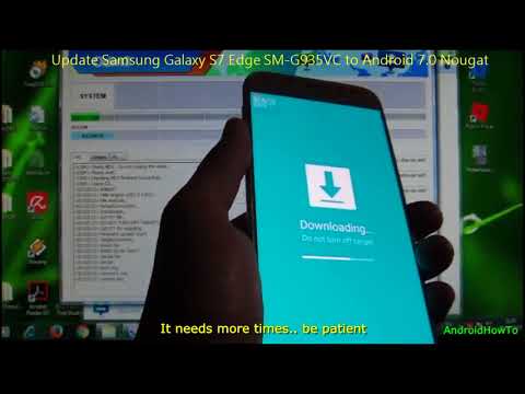 Update Samsung Galaxy S7 Edge SM-G935VC to Android 7.0 Nougat