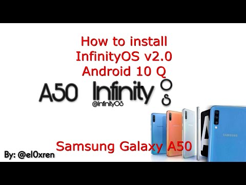 InfinityOS v2.0 OneUI 2.5 for Samsung Galaxy A50 Android 10 Q