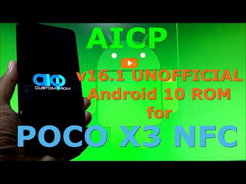 AICP 16.1 Unofficial for Poco X3 NFC (Surya) Android 11