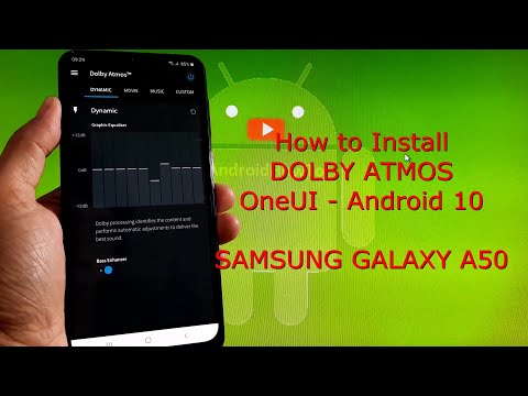 How to Install Dolby Atmos on Samsung Galaxy A50 OneUI Android 10