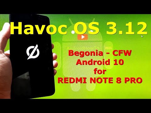 Havoc OS 3.12 Android 10 for Redmi Note 8 Pro Begonia - Custom ROM