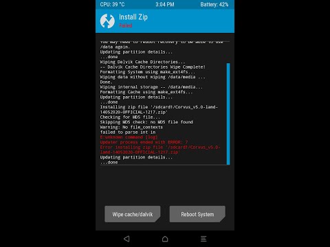 How to Fix Update Process Ended with Error: 7 TWRP error on Xiaomi Devices