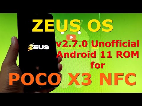 Zeus OS v2.7.0 for Poco X3 NFC (Surya) Android 11
