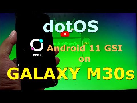 DotOS v5.1 Android 11 GSI on Samsung Galaxy M30s