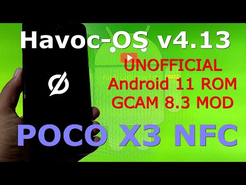 Havoc-OS v4.13 for Poco X3 NFC Android 11 ROM