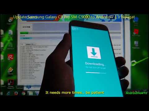 Update Samsung Galaxy C9 Pro SM-C9000 to Android 7.1.1 Nougat