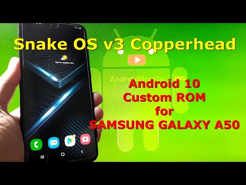 Snake OS v3 Copperhead for Samsung Galaxy A50 Android 10 Custom ROM