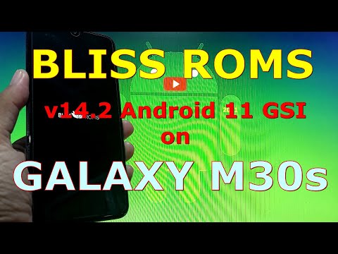 BlissRoms v14.2 Android 11 for Samsung Galaxy M30s - GSI