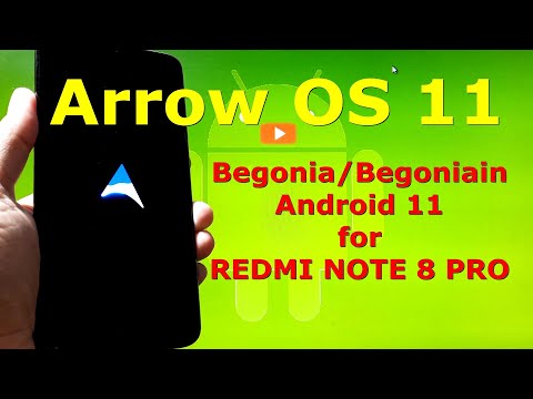 Arrow OS Android 11 Official for Redmi Note 8 Pro Begonia - Custom ROM