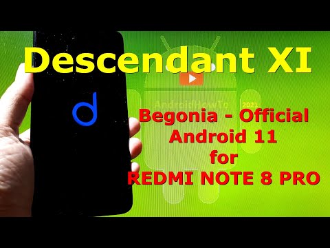 Descendant XI Android 11 Official for Redmi Note 8 Pro Begonia - Custom ROM