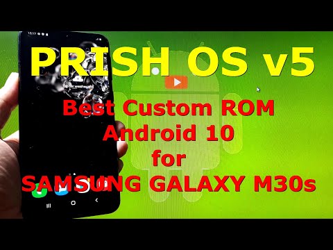 PRISH OS v5 Best Custom ROM for Samsung Galaxy M30s Android 10