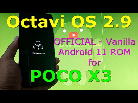 Octavi OS 2.9 OFFICIAL for Poco X3 NFC (Surya) Android 11