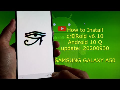 crDRoid v6.10 for Samsung Galaxy A50 Android 10 Update: 20200930