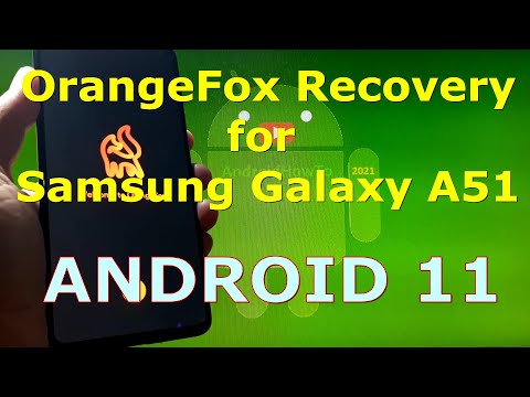 OrangeFox Recovery for Samsung Galaxy A51 Android 11
