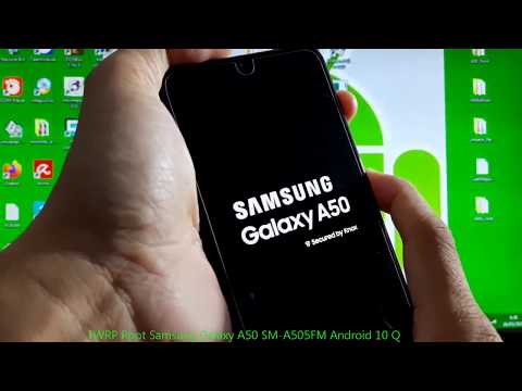 TWRP Root Samsung Galaxy A50 SM-A505FM Android 10 Q