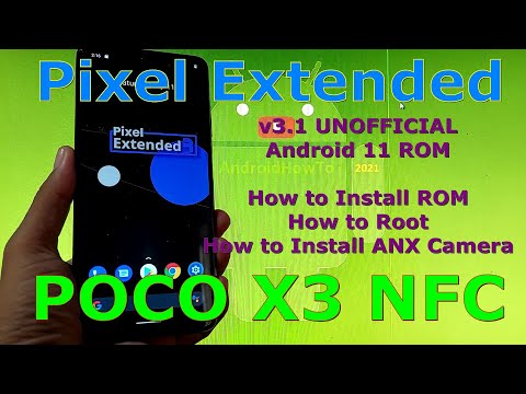 Pixel Extended 3.1 UNOFFICIAL for Poco X3 NFC (Surya) Android 11