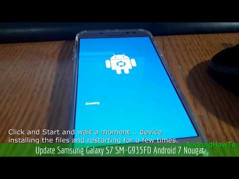 Update Samsung Galaxy S7 SM-G935FD Android 7 Nougat