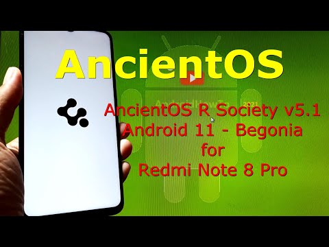 AncientOS R Society v5.1 for Redmi Note 8 Pro Begonia - Custom ROM