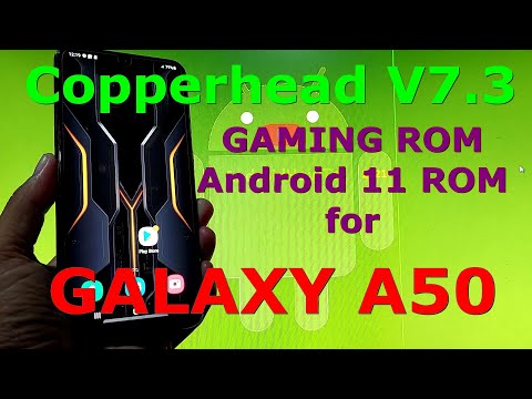 Copperhead V7.3 Gaming ROM for Samsung Galaxy A50