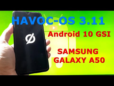 Havoc-OS v3.11 Android 10 for Samsung Galaxy A50