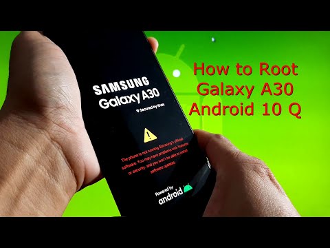 How to Root Samsung Galaxy A30 Android 10, Fixed vbmeta Error