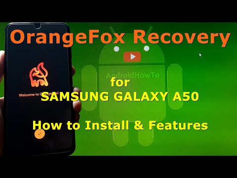 OrangeFox Recovery for Samsung Galaxy A50